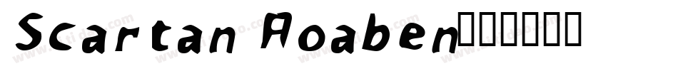 Scartan Floaben字体转换